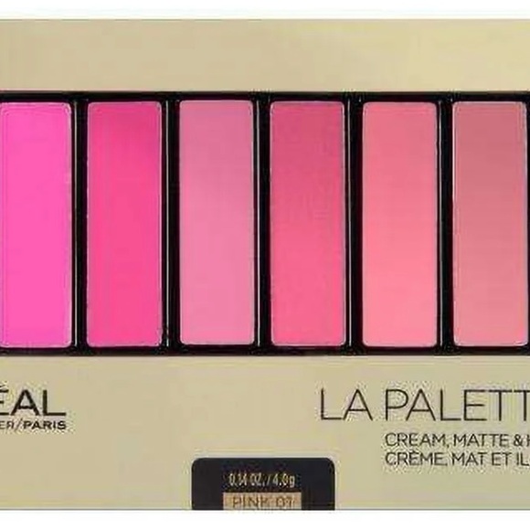 L’Oreal La Palette/Lip Cream, Matte & Highlighter Color: Pink01 - Picture 3 of 9